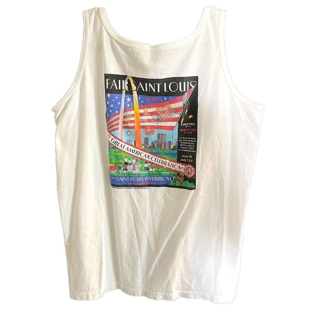 Vintage ‘01 Fair St. Louis Tank Top